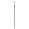 Z-Lite Aura 1 Light Outdoor Post Mounted Fixture, 8in. W x 143.75in. H, Black 5013PHBR-5009P120-BK - alternate 4